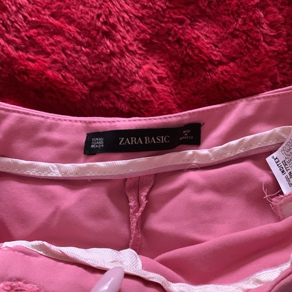 Pink high waisted Zara Shorts Retro - Picture 4 of 5